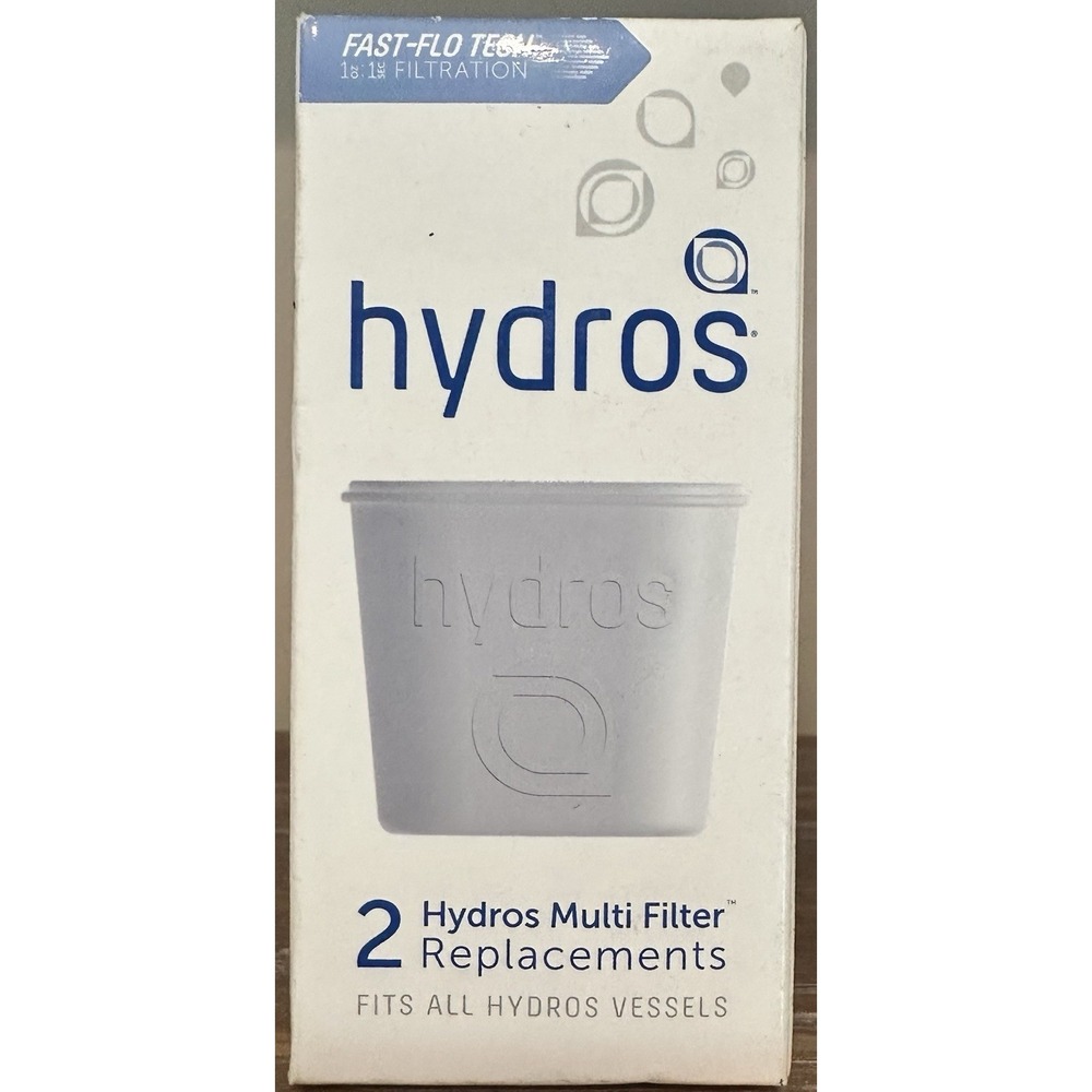 Hydros Multi Filter Replacements Fits All Hydros Vessels Carafe Pitcher 1 filter